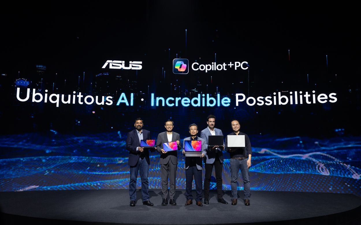 ASUS Announces Ubiquitous AI. Incredible Possibilities. AI Strategy, Copilot+ PCs, and Creator Solutions at Computex 2024 Always Incredible Launch Event  